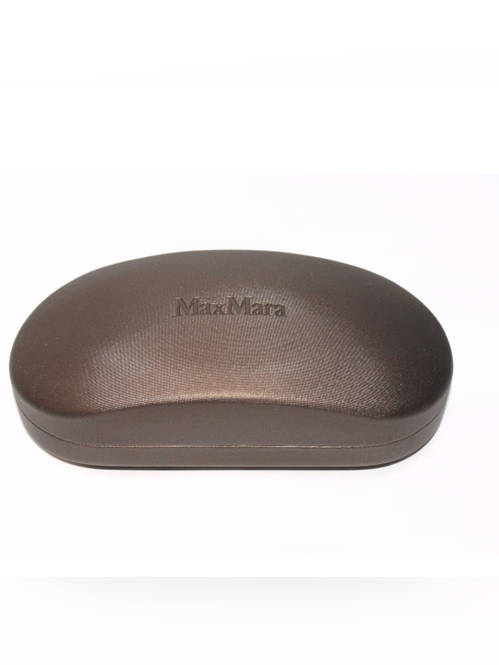 MaxMara Brown Hard Shell Eyewear Case